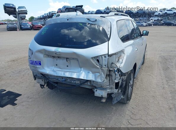 5N1DR2MNXKC633305 2019 NISSAN PATHFINDER Silver Widok z przodu