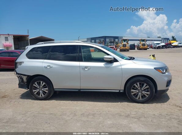 5N1DR2MNXKC633305 2019 NISSAN PATHFINDER Silver Widok wnętrza 360 stopni