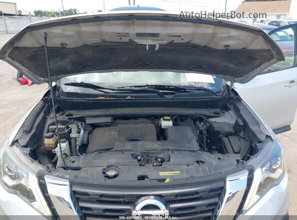 5N1DR2MNXKC633305 2019 NISSAN PATHFINDER Silver Widok z tyłu