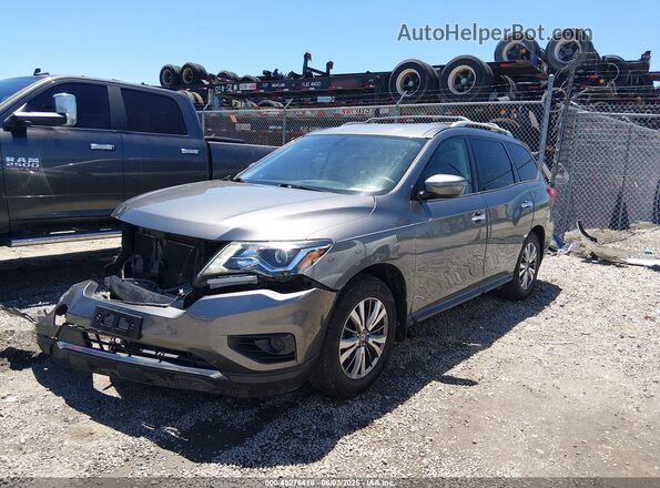 5N1DR2MNXKC637192 2019 NISSAN PATHFINDER Gray Vista frontal