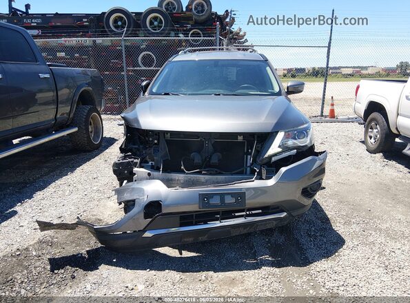 5N1DR2MNXKC637192 2019 NISSAN PATHFINDER Gray Vista del cuadro de instrumentos