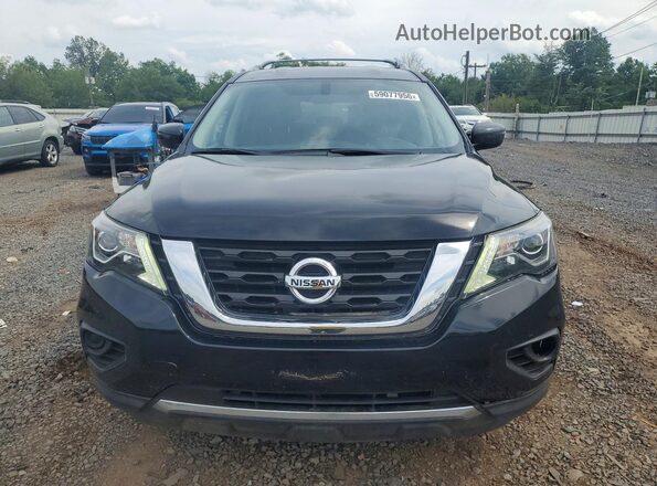 5N1DR2MNXKC638133 2019 NISSAN PATHFINDER Черный Вид спереди