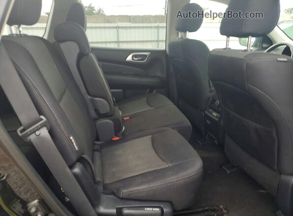 5N1DR2MNXKC638133 2019 NISSAN PATHFINDER Черный Вид задней части салона
