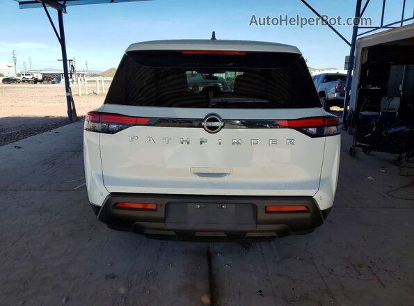 5N1DR3AA3SC248675 2025 NISSAN PATHFINDER White Вид ззаду