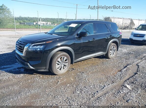 5N1DR3AC5SC243267 2025 NISSAN PATHFINDER Black Առջևի ձախ երեք քառորդ տեսարան