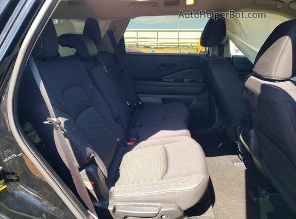 5N1DR3AC7PC263298 2023 NISSAN PATHFINDER Black Widok wnętrza z tyłu