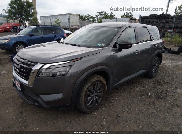 5N1DR3AC9PC210537 2023 NISSAN PATHFINDER Gray Vista tres cuartos delantera izquierda