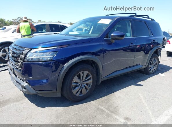 5N1DR3BA0NC236647 2022 NISSAN PATHFINDER Blue Przód lewy
