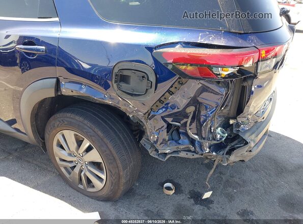 5N1DR3BA0NC236647 2022 NISSAN PATHFINDER Blue Widok z przodu
