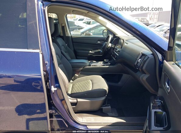 5N1DR3BA0NC236647 2022 NISSAN PATHFINDER Blue Widok wnętrza z przodu