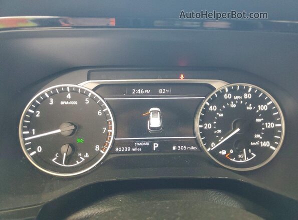 5N1DR3BA0PC262460 2023 NISSAN PATHFINDER Синий Вид щитка приборов