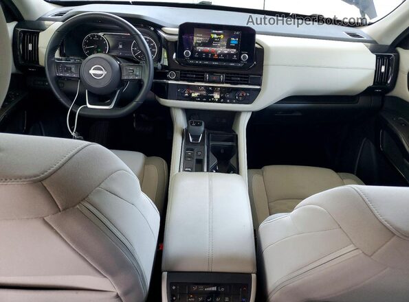 5N1DR3BA0PC262460 2023 NISSAN PATHFINDER Синий Вид панели приборов