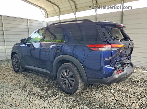 5N1DR3BA0PC262460 2023 NISSAN PATHFINDER Синий Задняя левая четверть