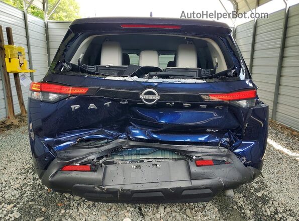 5N1DR3BA0PC262460 2023 NISSAN PATHFINDER Синий Вид сзади