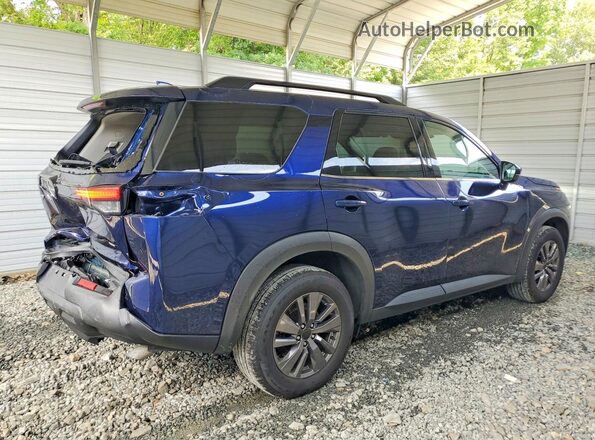 5N1DR3BA0PC262460 2023 NISSAN PATHFINDER Синий Задняя правая четверть