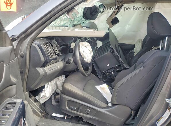 5N1DR3BA1RC308736 2024 NISSAN PATHFINDER Charcoal Front interior view