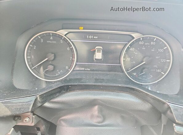 5N1DR3BA1RC308736 2024 NISSAN PATHFINDER Charcoal Instrument cluster view
