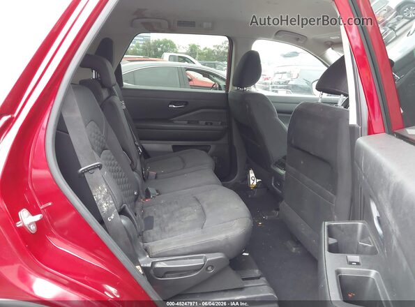 5N1DR3BA2NC256009 2022 NISSAN PATHFINDER Red VIN կոդի պիտակի տեսք