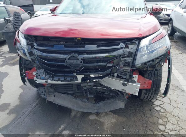 5N1DR3BA5PC207700 2023 NISSAN PATHFINDER Red Սարքավորումների վահանակի տեսք