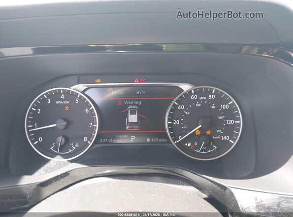 5N1DR3BA5SC227390 2025 NISSAN PATHFINDER White Вид задніх сидінь