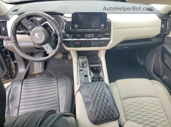 5N1DR3BA9RC200493 2024 NISSAN PATHFINDER Black Вид панелі приладів