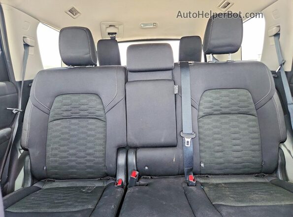 5N1DR3BA9SC229627 2025 NISSAN PATHFINDER Black Հետևի նստատեղերի տեսք