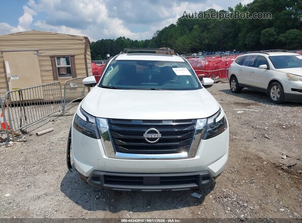 5N1DR3BB4SC229642 2025 NISSAN PATHFINDER White Սարքավորումների վահանակի տեսք