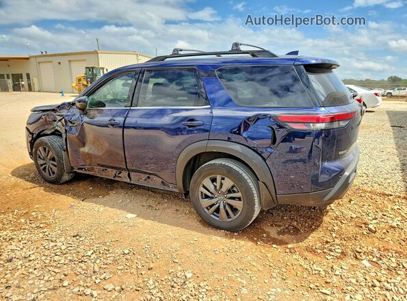 5N1DR3BB7PC269205 2023 NISSAN PATHFINDER Blue უკანა მარცხენა
