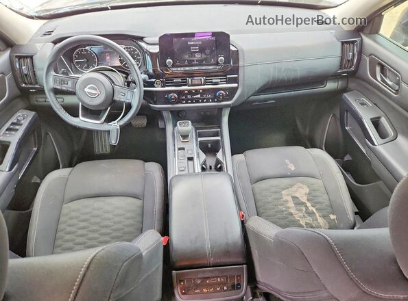 5N1DR3BB7PC269205 2023 NISSAN PATHFINDER Blue წინა პანელის ხედი
