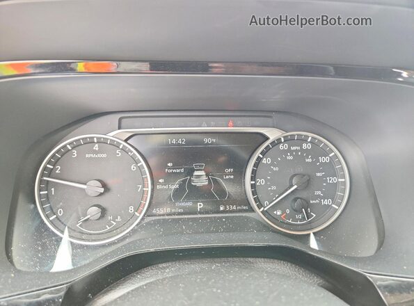5N1DR3BB7PC269205 2023 NISSAN PATHFINDER Blue ხელსაწყოთა პანელის ხედი