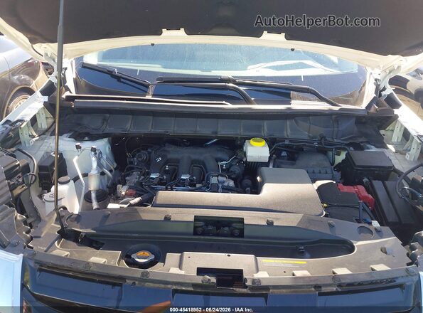 5N1DR3BC0RC316490 2024 NISSAN PATHFINDER White Vista trasera
