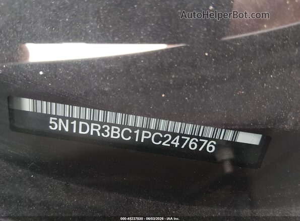 5N1DR3BC1PC247676 2023 NISSAN PATHFINDER Silver ძრავის განყოფილების ხედი