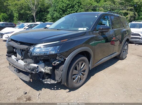5N1DR3BC1RC292068 2024 NISSAN PATHFINDER Черный Передняя левая четверть