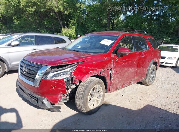 5N1DR3BC4PC228717 2023 NISSAN PATHFINDER Red Vista frontal