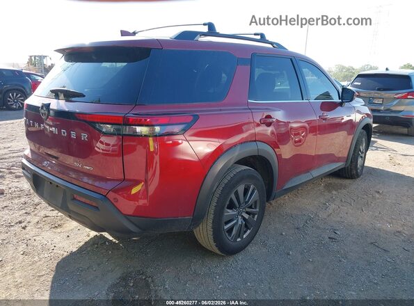 5N1DR3BC4PC228717 2023 NISSAN PATHFINDER Red Trasero derecho