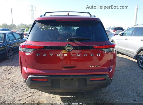 5N1DR3BC4PC228717 2023 NISSAN PATHFINDER Red 