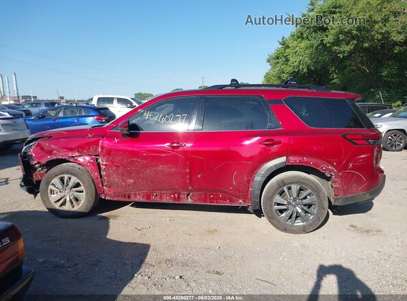 5N1DR3BC4PC228717 2023 NISSAN PATHFINDER Red Vista interior de 360 grados