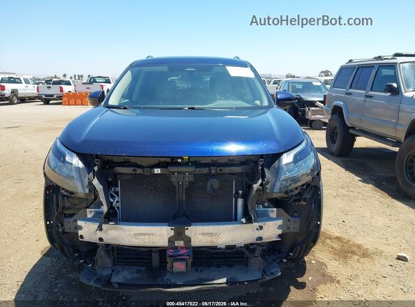 5N1DR3BC4PC258784 2023 NISSAN PATHFINDER Blue Rear interior view