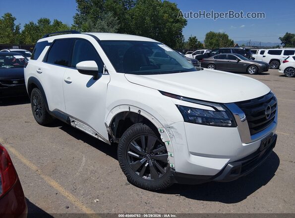 5N1DR3BC8PC242412 2023 NISSAN PATHFINDER Белый Вид задней части салона