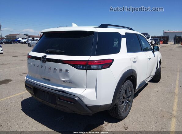 5N1DR3BC8PC242412 2023 NISSAN PATHFINDER Белый Задняя правая четверть