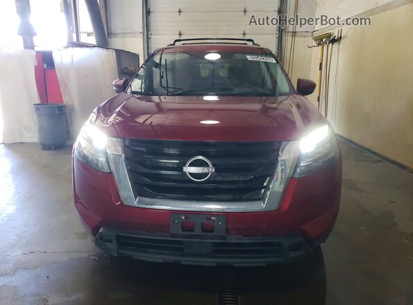 5N1DR3BC9PC223187 2023 NISSAN PATHFINDER Maroon Դիմացի տեսք