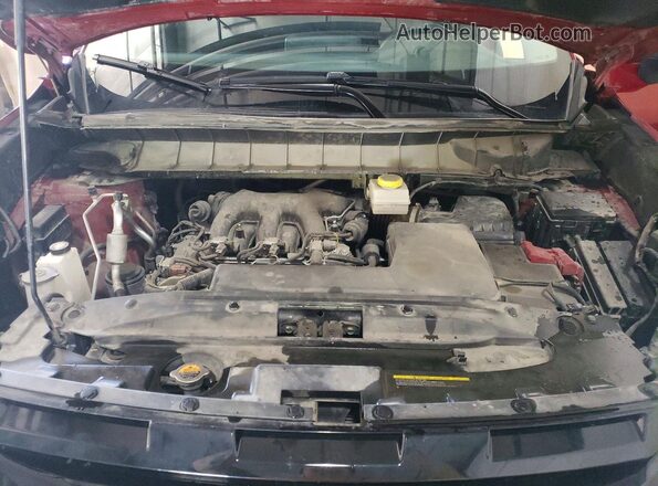5N1DR3BC9PC223187 2023 NISSAN PATHFINDER Maroon Շարժիչի բաժամունքի տեսք