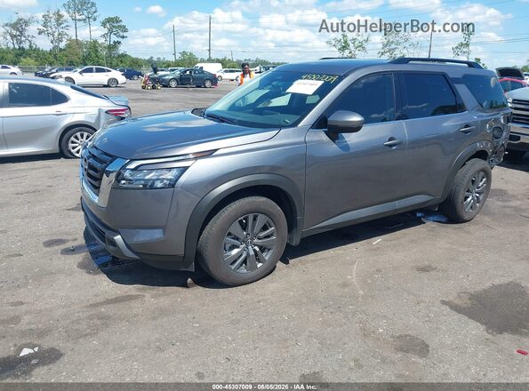5N1DR3BC9SC293314 2025 NISSAN PATHFINDER Gray Vista tres cuartos delantera izquierda