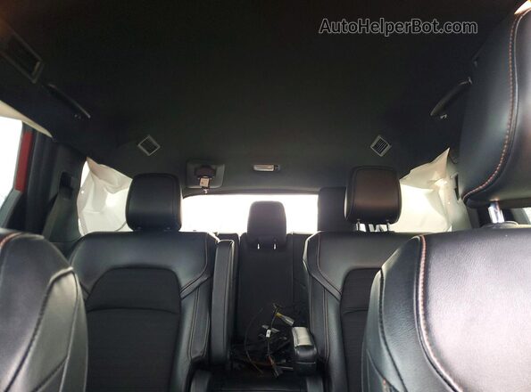 5N1DR3BD3PC264200 2023 NISSAN PATHFINDER Red Vista de los asientos traseros