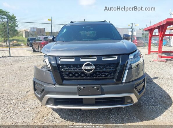 5N1DR3BD4SC240349 2025 NISSAN PATHFINDER Gray Սարքավորումների վահանակի տեսք