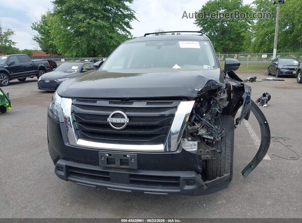 5N1DR3BD7PC276799 2023 NISSAN PATHFINDER Black Widok z przodu