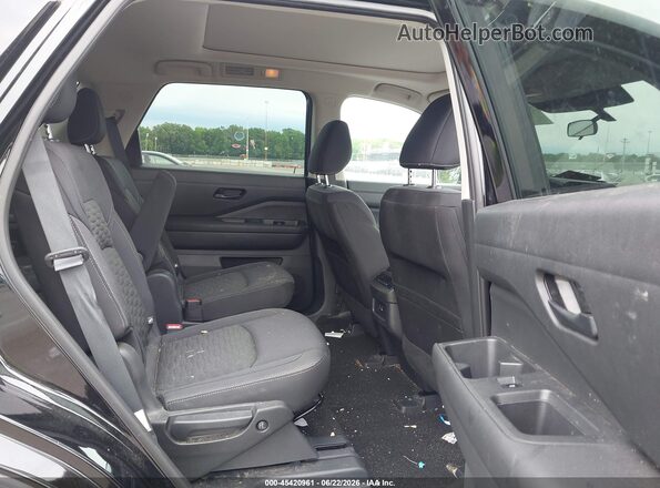 5N1DR3BD7PC276799 2023 NISSAN PATHFINDER Black Widok naklejki z numerem VIN