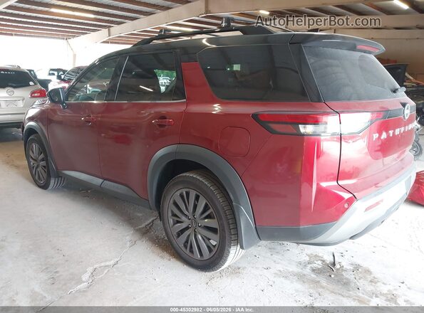 5N1DR3CB2RC247033 2024 NISSAN PATHFINDER Красный Задняя левая четверть