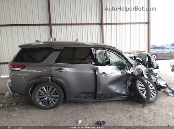 5N1DR3CB2SC205810 2025 NISSAN PATHFINDER Gray Vista del cuadro de instrumentos