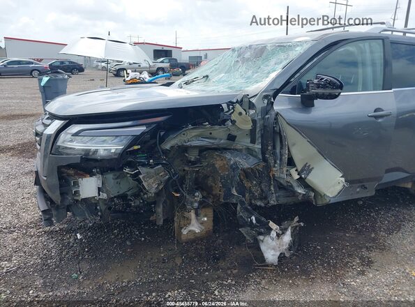5N1DR3CB8NC270987 2022 NISSAN PATHFINDER Gray Front view